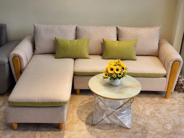 Sofa Vải Cao Cấp Góc Phải 2m2 X 1m6 – V14