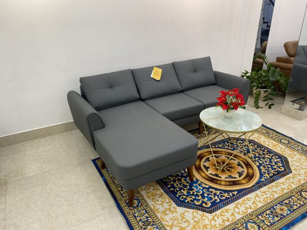 Sofa Da Cao Cấp Góc Phải 2m1 X 1m45 – D51