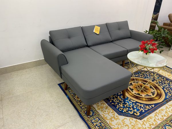 Sofa Da Cao Cấp Góc Phải 2m1 X 1m45 – D51