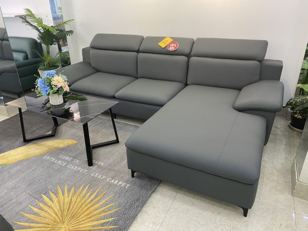 Sofa Da Cao Cấp Góc Trái 2m7 X 1m7 – D55