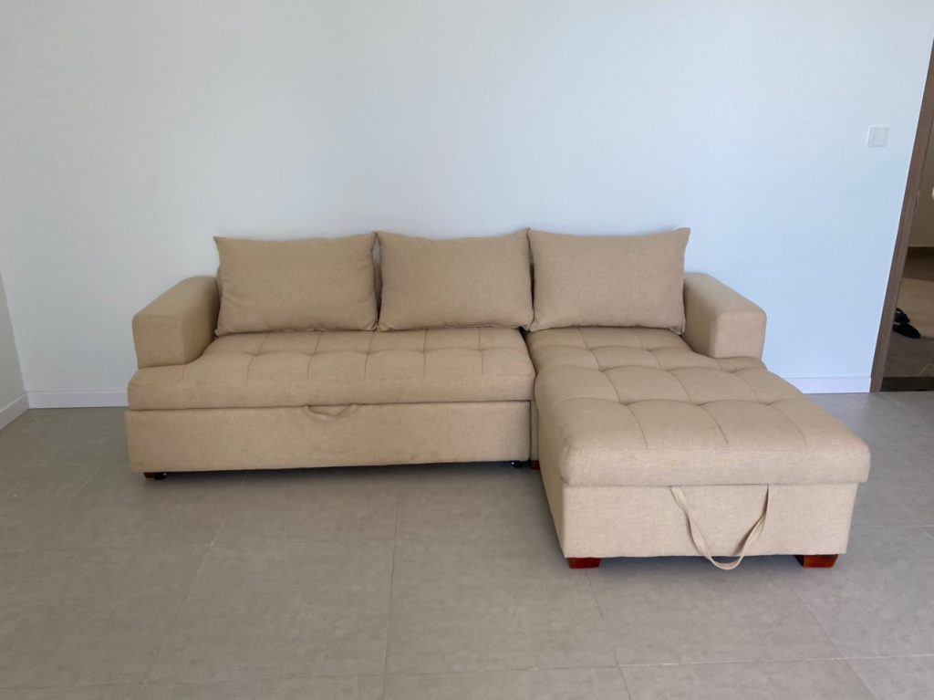 Ghế Sofa Góc Giường Kéo 2m4 x 1m6 – ZB188