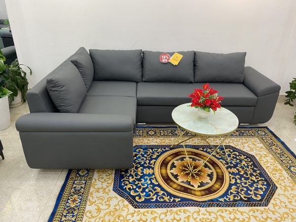 Sofa Da Cao Cấp Góc Phải 2m6 X 1m6 – D50